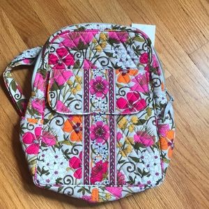 Pink & Grey Vera Bradley Backpack